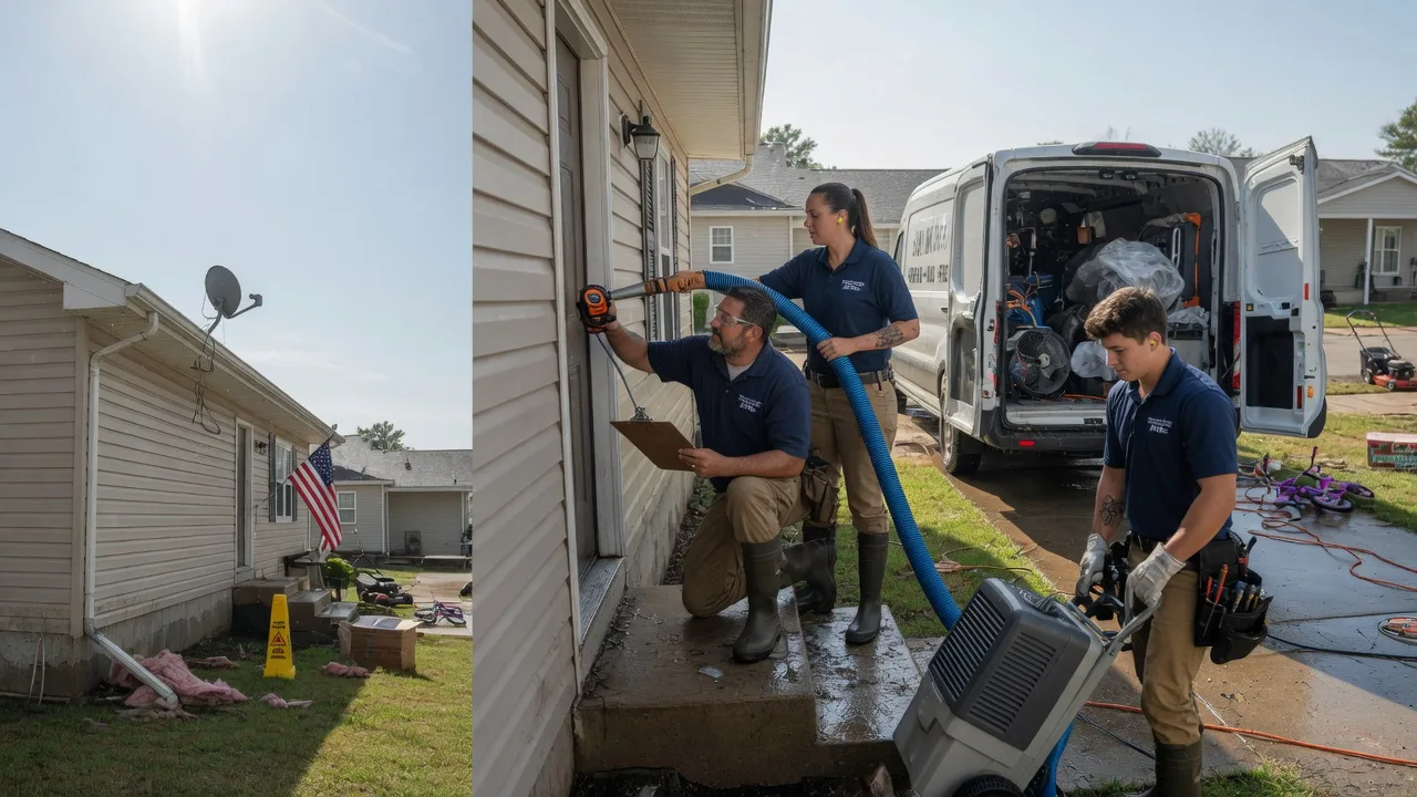 Ceiling Water Damage Restoration in Proctor, AR near me